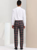 Formal Check Business Trousers Plaid Dress Pants