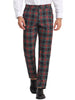 Formal Check Business Trousers Plaid Dress Pants