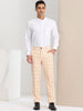Formal Check Business Trousers Plaid Dress Pants