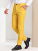 Flat Front Plaid Print Business Checked Dress Pants