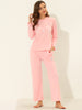 Straight Line Knit Ankle Spring Summer Palazzo Pants