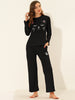 Straight Line Knit Ankle Spring Summer Palazzo Pants