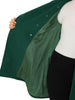 Plus Size Notched Lapel Double Breasted Winter Long Coat