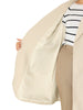 Plus Size Notched Lapel Double Breasted Winter Long Coat