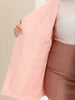 Plus Size A Line Turn Down Collar Double Breasted Coat