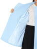 Plus Size A Line Turn Down Collar Double Breasted Coat
