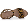 Perphy Platform Slingback High Heel Chunky Heels Sandals