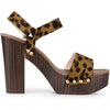 Perphy Platform Slingback High Heel Chunky Heels Sandals