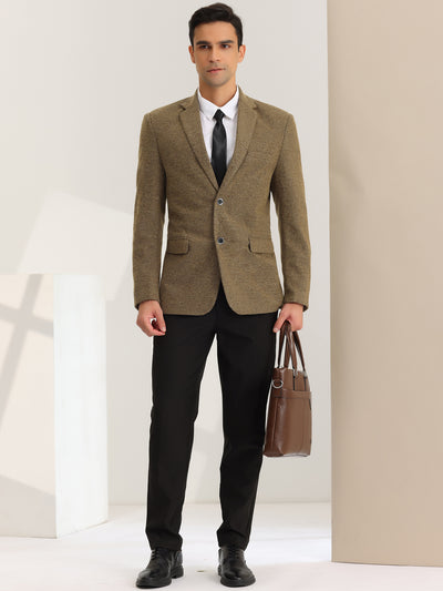 Men's Prom Sports Coat Slim Fit 2 Button Jacket Blazers