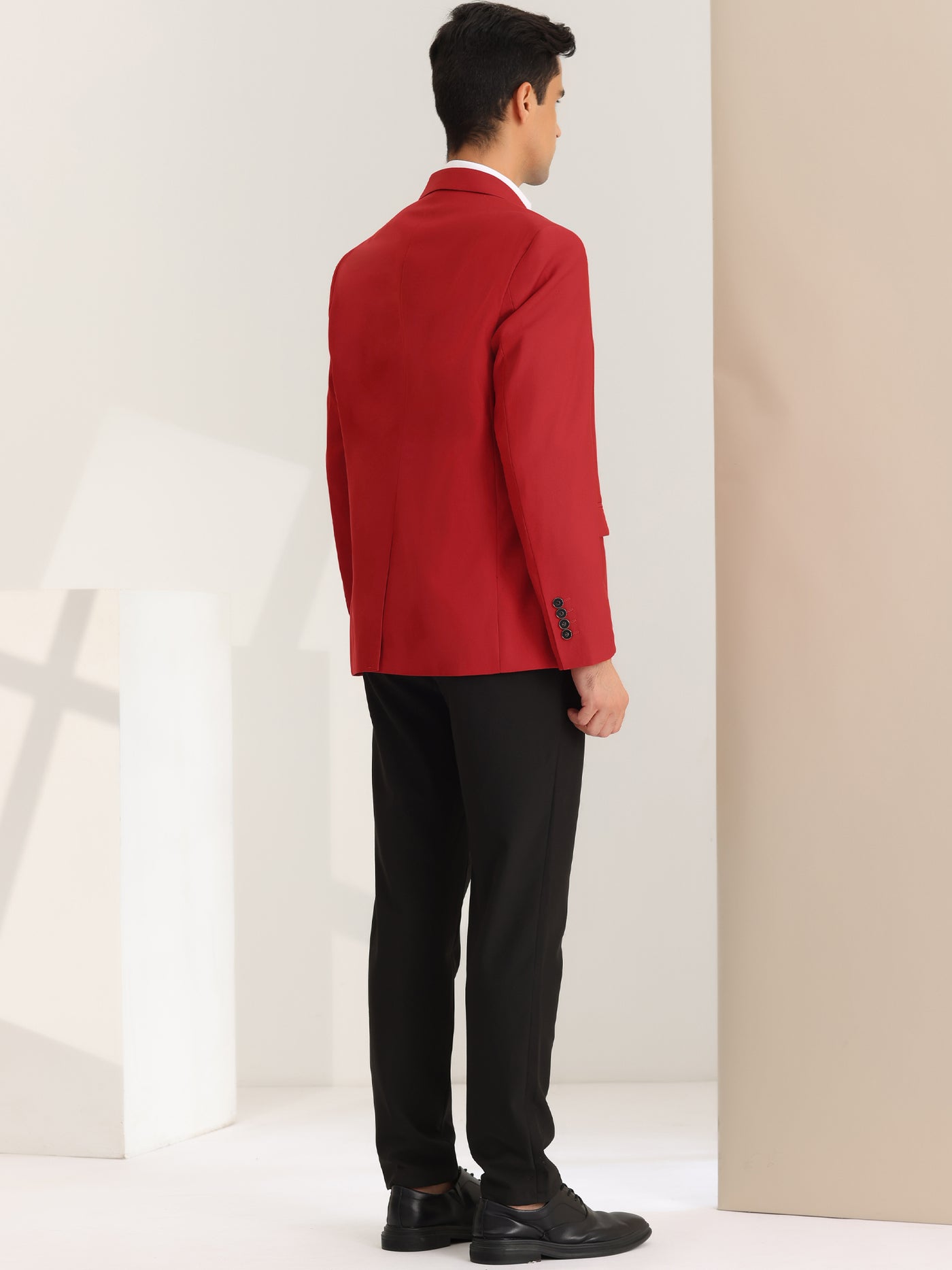 Bublédon Men's Prom Suit Jackets Lightweight Slim Fit Formal Dress Blazer Sports Coat