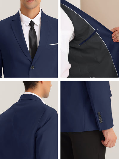 Men's Prom Suit Jackets Lightweight Slim Fit Formal Dress Blazer Sports Coat