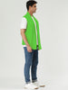 Casual Open Front Irregular Hem Plain Cardigan Vest