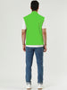 Casual Open Front Irregular Hem Plain Cardigan Vest
