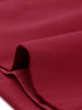 Spandex X Line Notched Lapel Long Sleeve Blazer