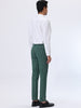 Smart Casual Striped Flat Front Zip Business Pants
