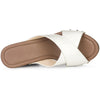 Perphy Criss Cross Strap Platform Block Heel Slipper On Sandals