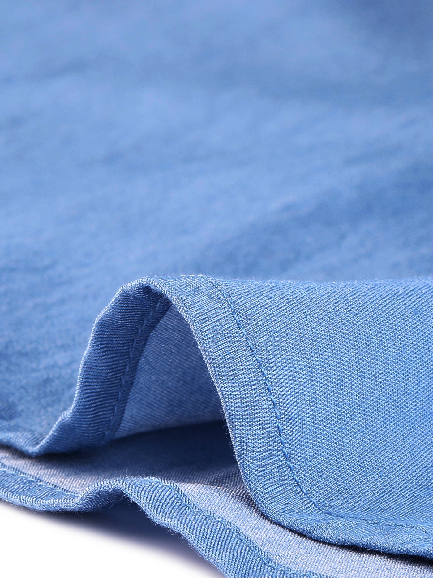 Bublédon Garment Wash H Line Button Down Set-in Sleeve Shirt