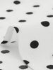 Polka Dot Round Neck Short Sleeve Plus Size Dress