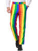 Casual Skinny Color Block Pencil Dress Striped Pants