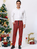 Casual Skinny Color Block Pencil Dress Striped Pants
