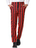 Casual Skinny Color Block Pencil Dress Striped Pants