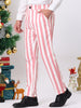 Casual Skinny Color Block Pencil Dress Striped Pants