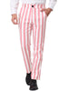 Casual Skinny Color Block Pencil Dress Striped Pants