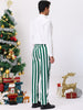 Casual Skinny Color Block Pencil Dress Striped Pants