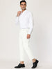 Flat Front Solid Color Crop Ankle-Length Dress Pants