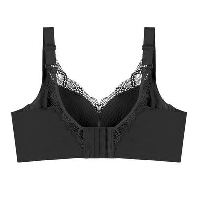 Women's Comfortable Soft Push Up Lingerie Embroidery Lace Bralette