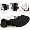 Perphy Slingback Chunky High Heel Sandals for Women