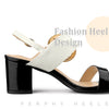 Perphy Slingback Chunky High Heel Sandals for Women