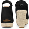 Perphy Platform Heels Espadrille Wedges Sandals for Women