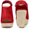 Perphy Platform Heels Espadrille Wedges Sandals for Women