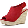 Perphy Platform Heels Espadrille Wedges Sandals for Women