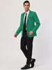 Basic Notch Lapel Solid Color One Button Suit Blazer