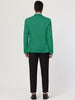 Basic Notch Lapel Solid Color One Button Suit Blazer