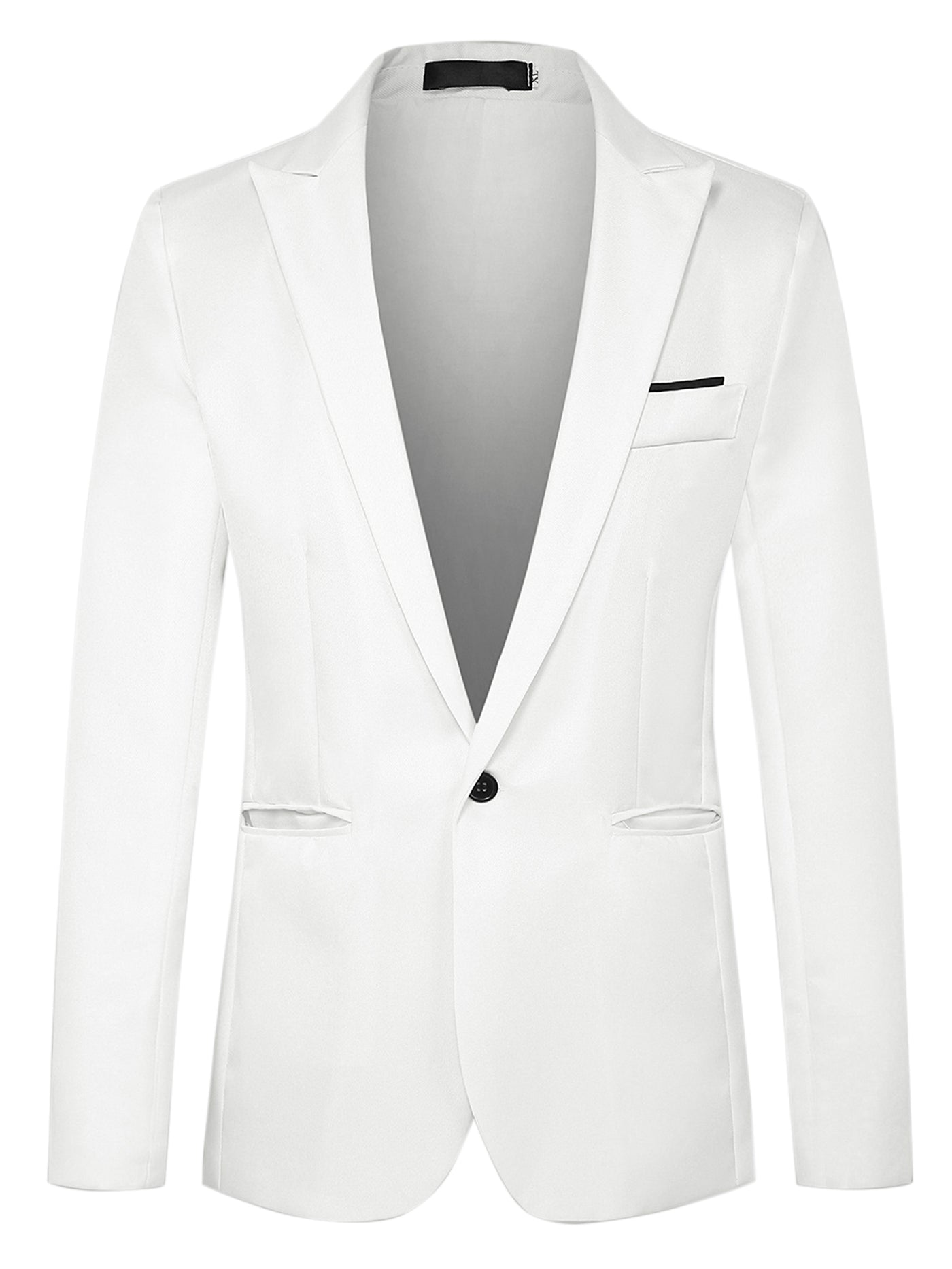 Bublédon Single Breasted One Button Dress Suit Formal Blazer