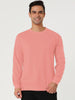Long Sleeve Solid Crew Neck Pullover Sweatshirt
