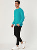 Long Sleeve Solid Crew Neck Pullover Sweatshirt