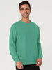 Long Sleeve Solid Crew Neck Pullover Sweatshirt