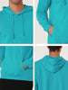 Long Sleeve Soild Color Drawstring Pullover Hoodies