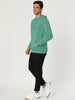Long Sleeve Soild Color Drawstring Pullover Hoodies