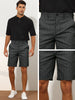 Striped Dress Shorts for Men&