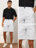 Striped Dress Shorts for Men&