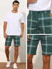 Plaid Short Pants for Men&