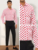Polka Dots Dress Shirt for Men&