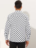 Polka Dots Dress Shirt for Men&