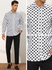 Polka Dots Dress Shirt for Men&