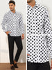 Polka Dots Dress Shirt for Men&